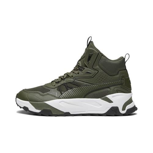 Puma - Chaussures Hommes Puma Trinity Hybrid Noir - Baskets - Noir|vert - 40,5 - Decathlon