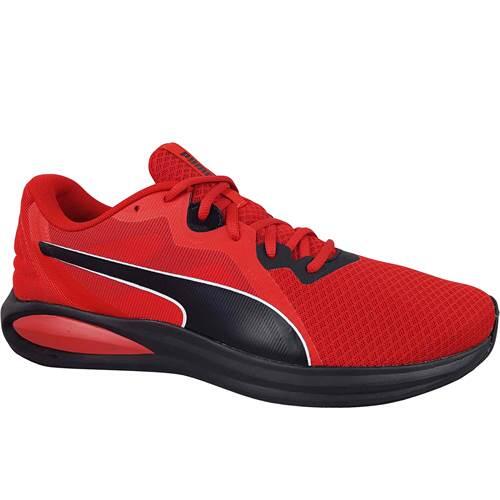 Puma - Chaussures Running Hommes Puma Twitch Runner - Chaussures De Sport - Noir|rouge - 42,5 - Decathlon