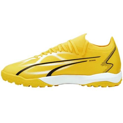 Heren Ultra Match zaalvoetbalschoenen (Geel/Wit) 3/5