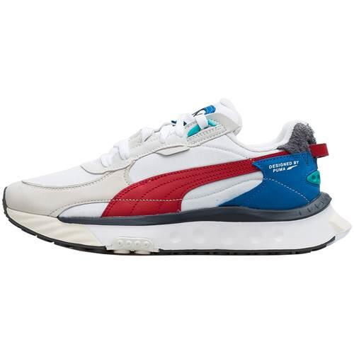 Puma - Chaussure Universel Hommes Puma Wild Rider Layers - Baskets - Blanc - 44 - Decathlon
