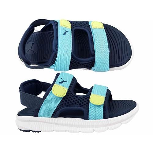 Ciabatte per Bambini Puma Evolve Azzurro 3/7