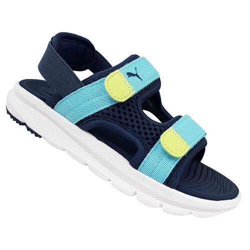 Ciabatte per Bambini Puma Evolve Azzurro 2/7