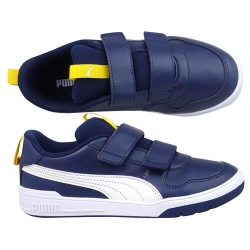 Zapatillas Deportivas Infantiles Puma Multiflex SL V Azul