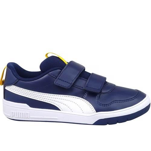Ténis casual criança puma multiflex sl v i azul escuro