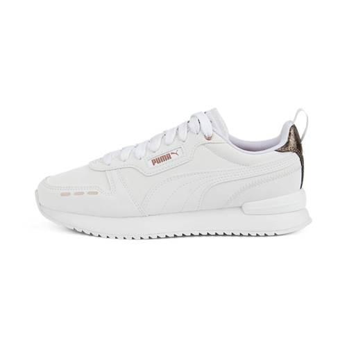 Chaussures Femmes Puma R78 Wns Raw Metallics blanc