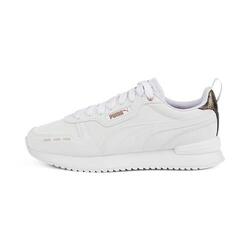 Chaussures Femmes Puma R78 Wns Raw Metallics blanc