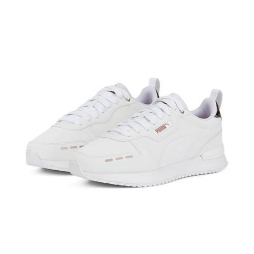 Chaussures Femmes Puma R78 Wns Raw Metallics blanc 2/5