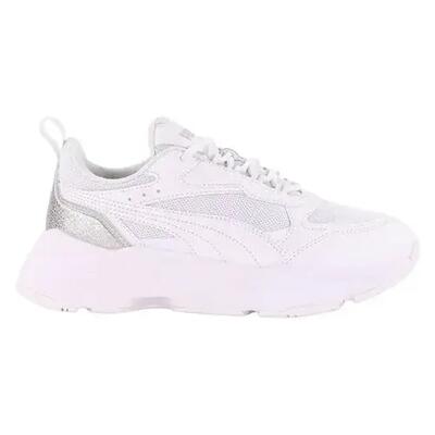 Puma cassia distressed dames schoenen witte