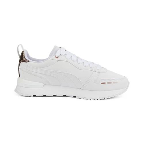 Chaussures Femmes Puma R78 Wns Raw Metallics blanc 4/5