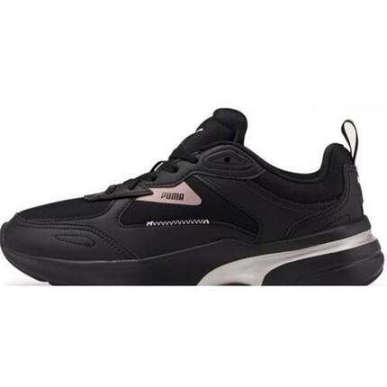 Chaussures Femmes Puma Fs Runner Metallic Wns noir
