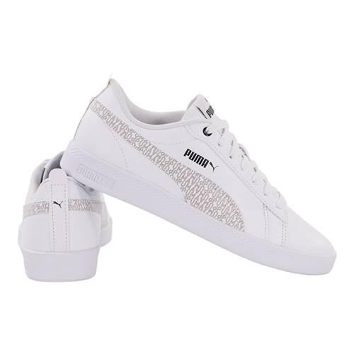 Casual Damessneakers Puma Smash Wns v2 Wit 3/5