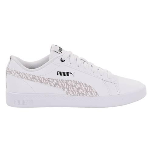 Puma - Chaussures Casual Femme Puma Smash Wns V2 Blanc - Baskets - Blanc - 37 - Decathlon