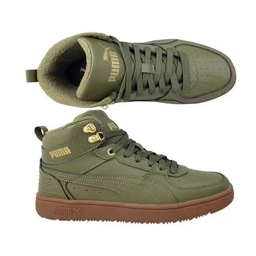 Calçado PUMA Rebound Rugged JR Verde 3/5
