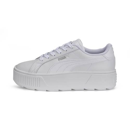 Scarpe Sportive per Bambini Puma Karmen L Bianco/Nero