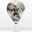 Akkeron Poseidon Adult Padel Racket 20 anniversaire