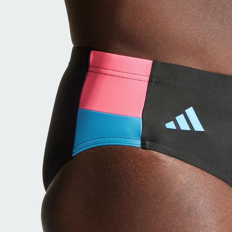 Slip de bain Colorblock