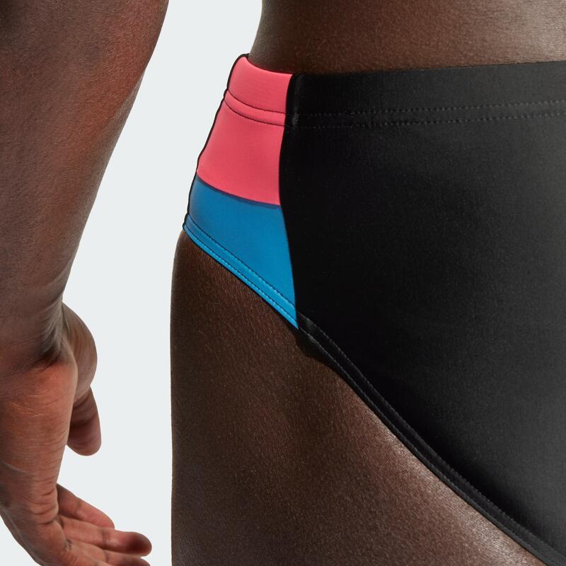 Slip de bain Colorblock