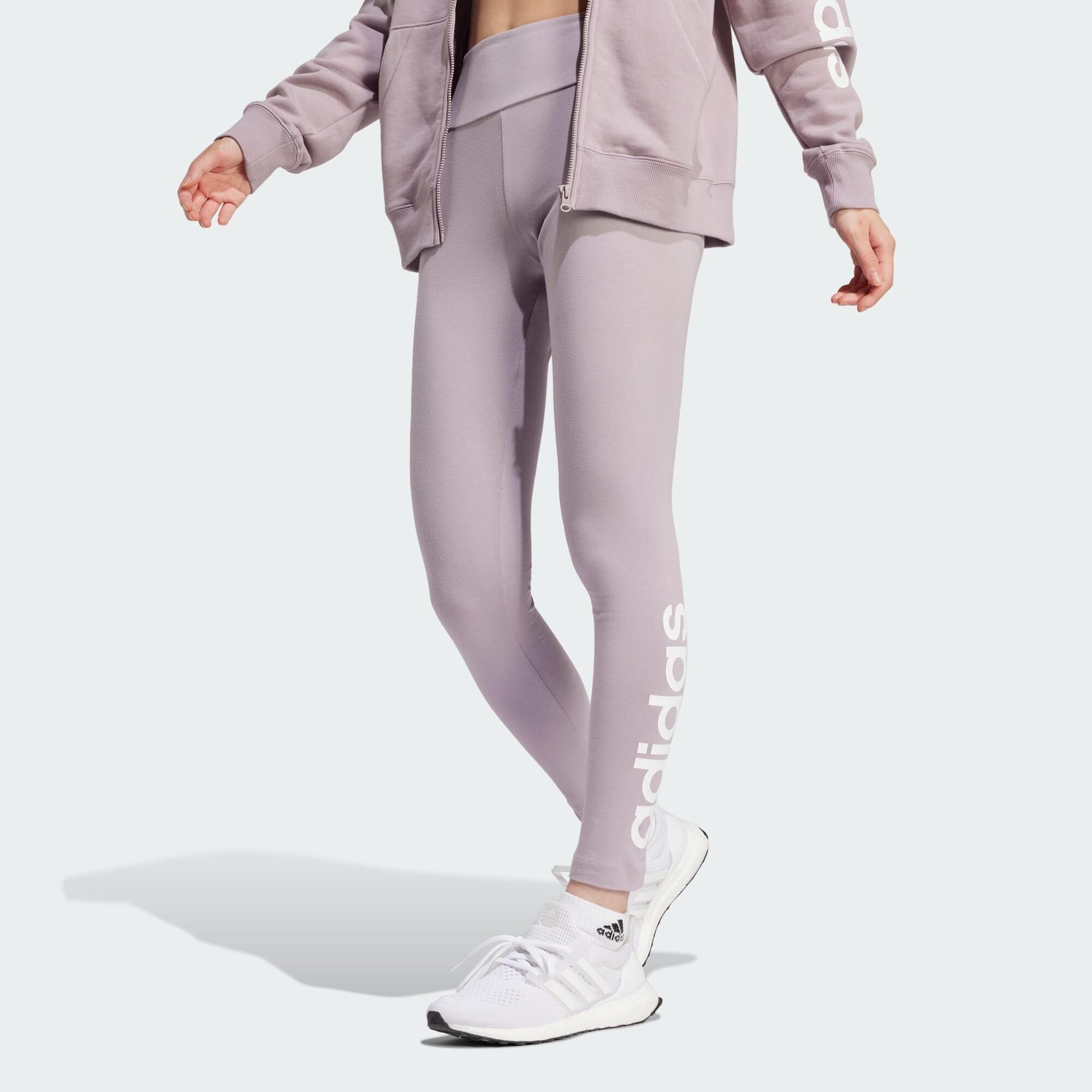 ADIDAS ESSENTIALS HIGH-WAISTED LOGO LEGGINGS