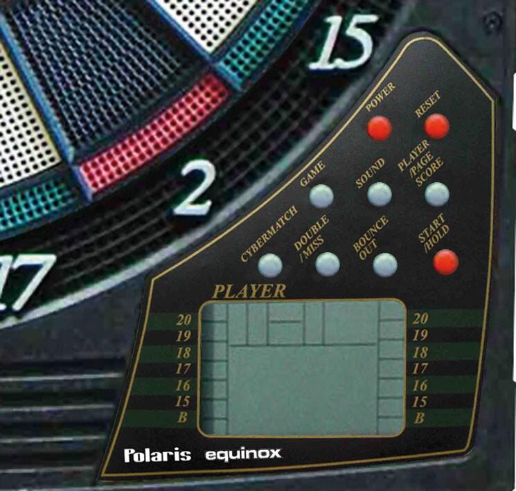 Elektronisch dartbord - 29 spellen - Polaris 3/7