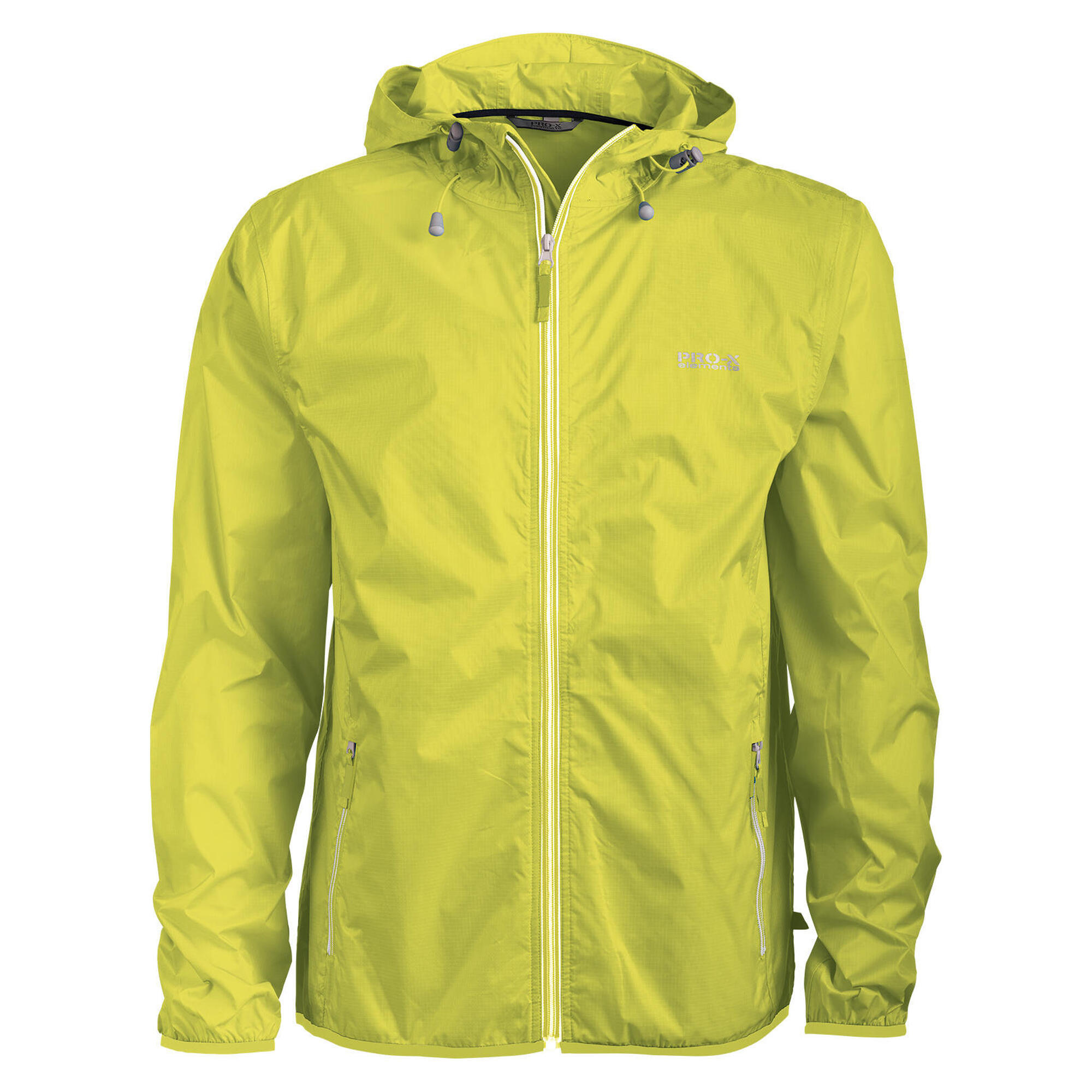 Pro-x Elements - Veste De Pluie Enfant Star Jr. Vert Citron - Coupe-pluie - Jaune - Decathlon