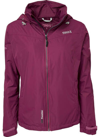 Veste fonctionnelle pour femme FRIEDA rouge bordeaux