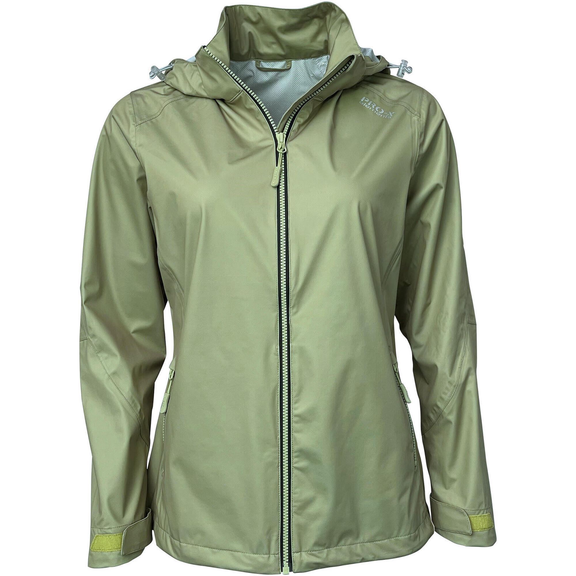 Pro-x Elements - Veste Stretch Femme Eva Vert Sauge - Coupe-pluie - Vert - Decathlon