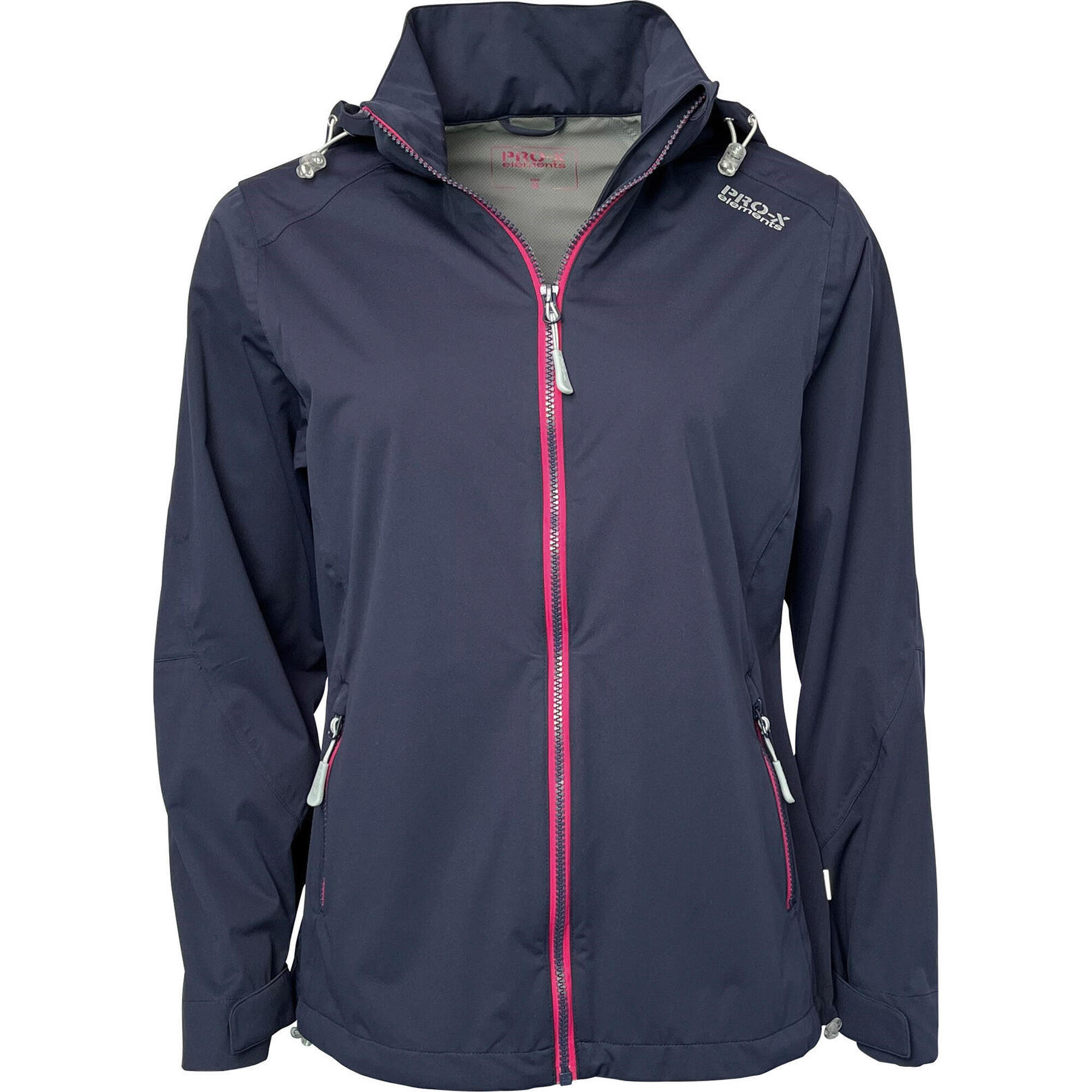 Pro-x Elements - Veste Stretch Femme Eva Bleu Marine - Coupe-pluie - Bleu - Decathlon