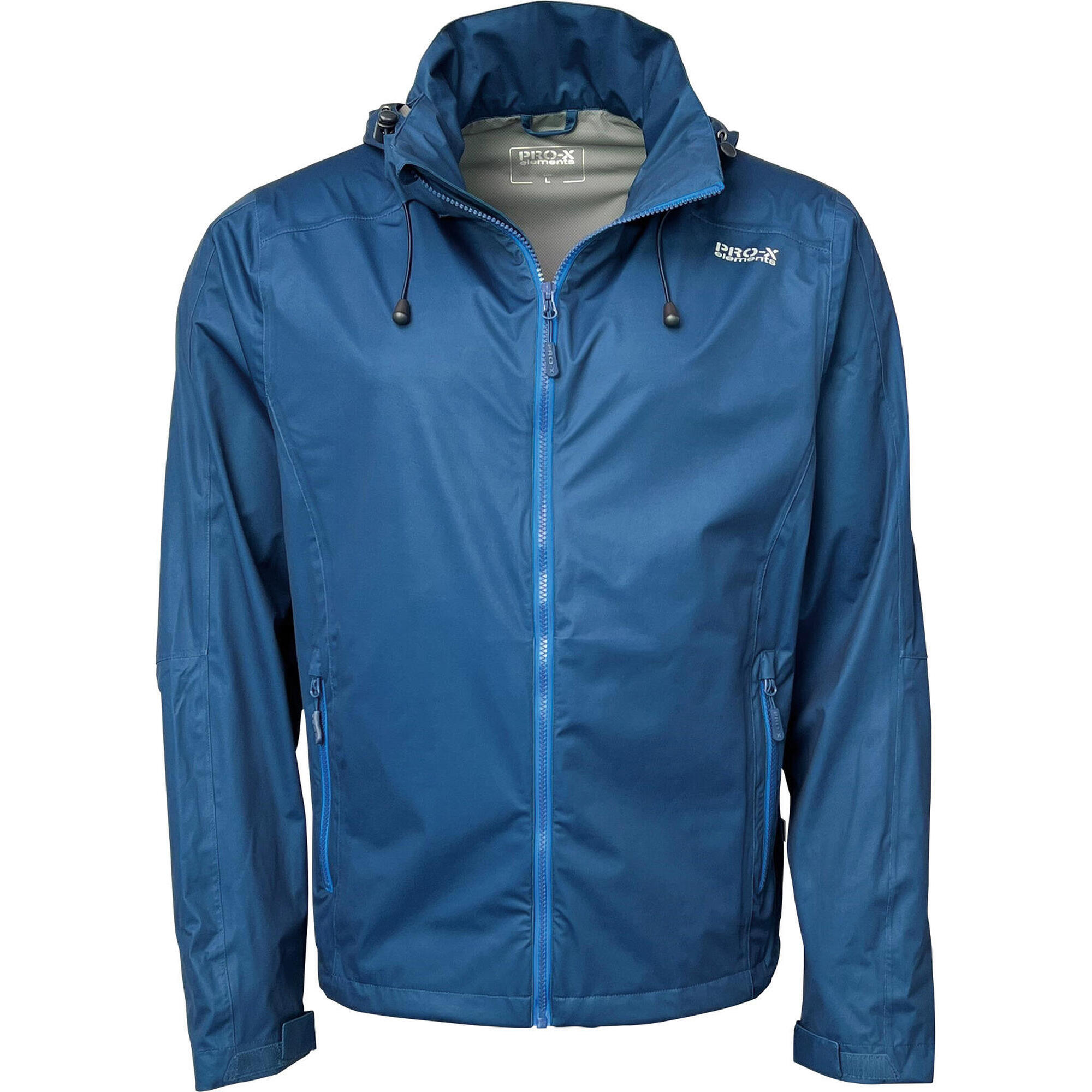 Pro-x Elements - Veste Fonctionnelle Homme Oskar Bleu Posidonie - Coupe-pluie - Bleu - Decathlon