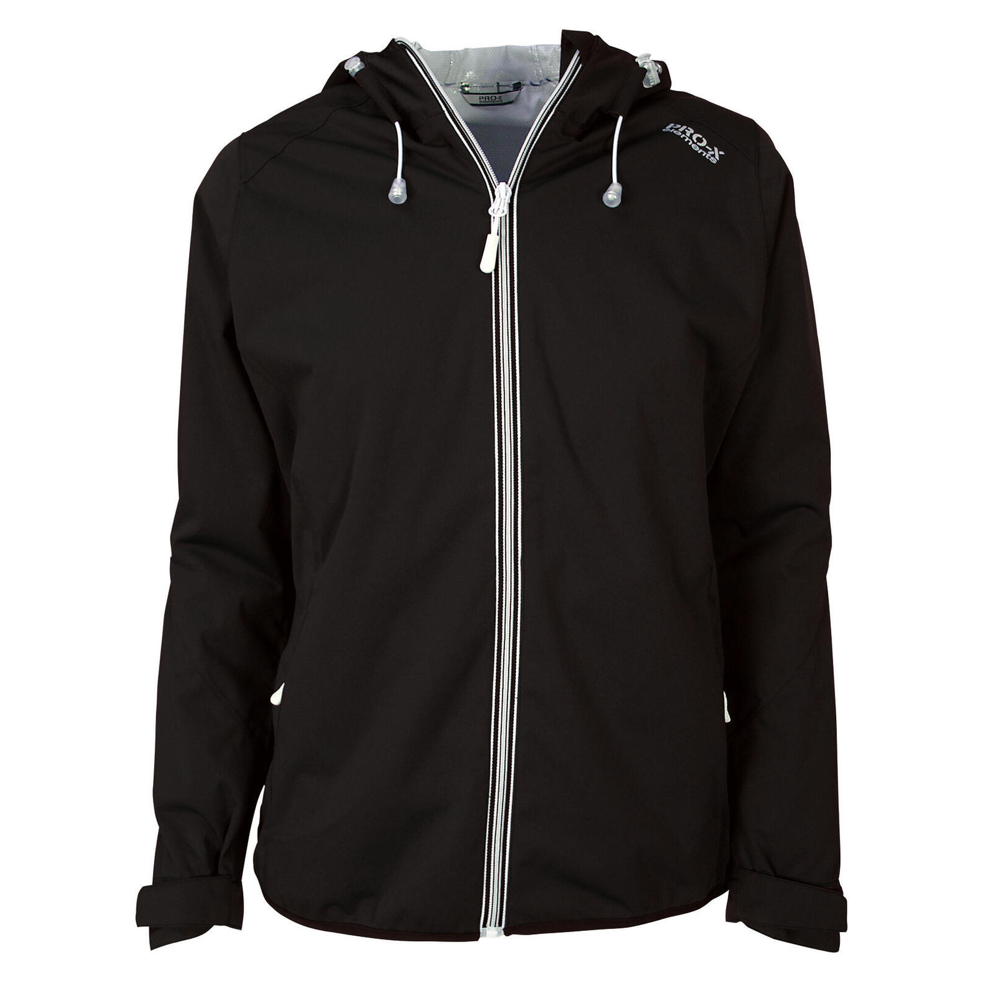 Pro-x Elements - Veste Fonctionnelle Femme Davina Noire - Coupe-pluie - Noir - Decathlon