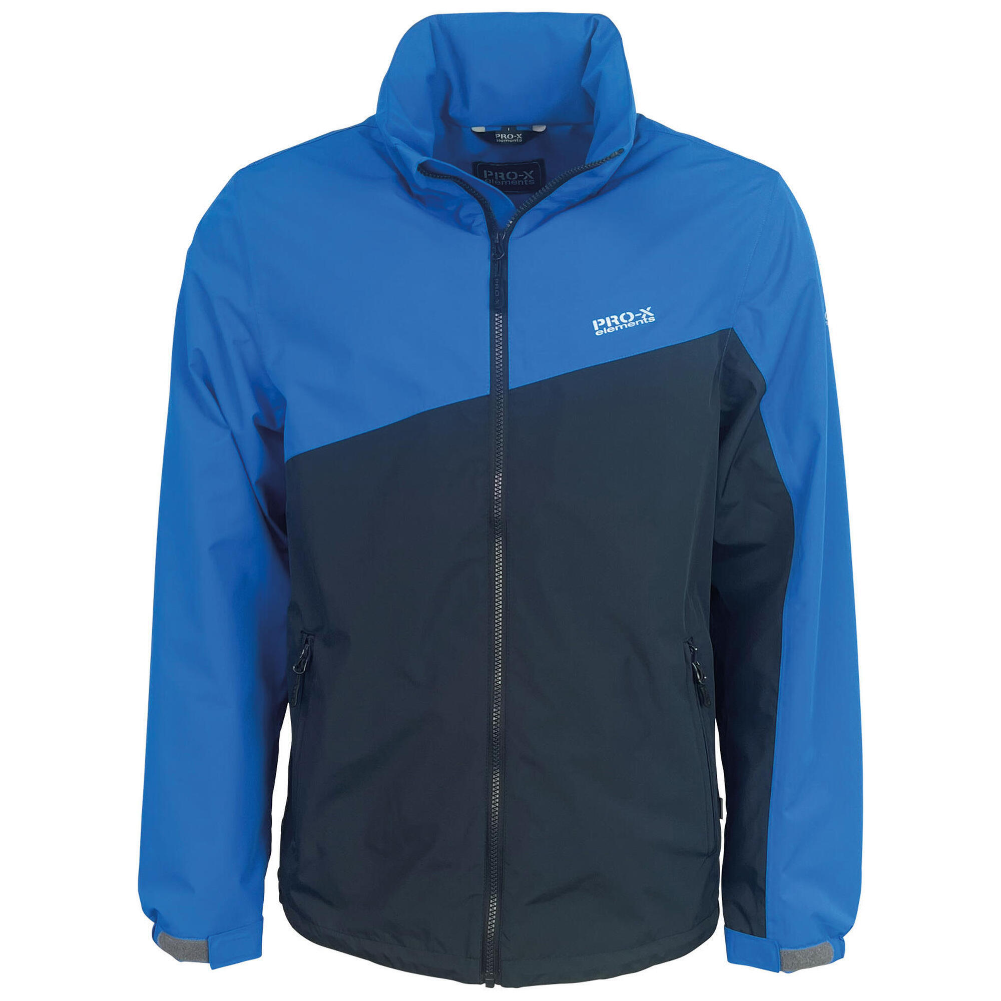 Pro-x Elements - Veste Fonctionnelle Homme August Noir/bleu Marine - Coupe-pluie - Bleu|noir - Decathlon