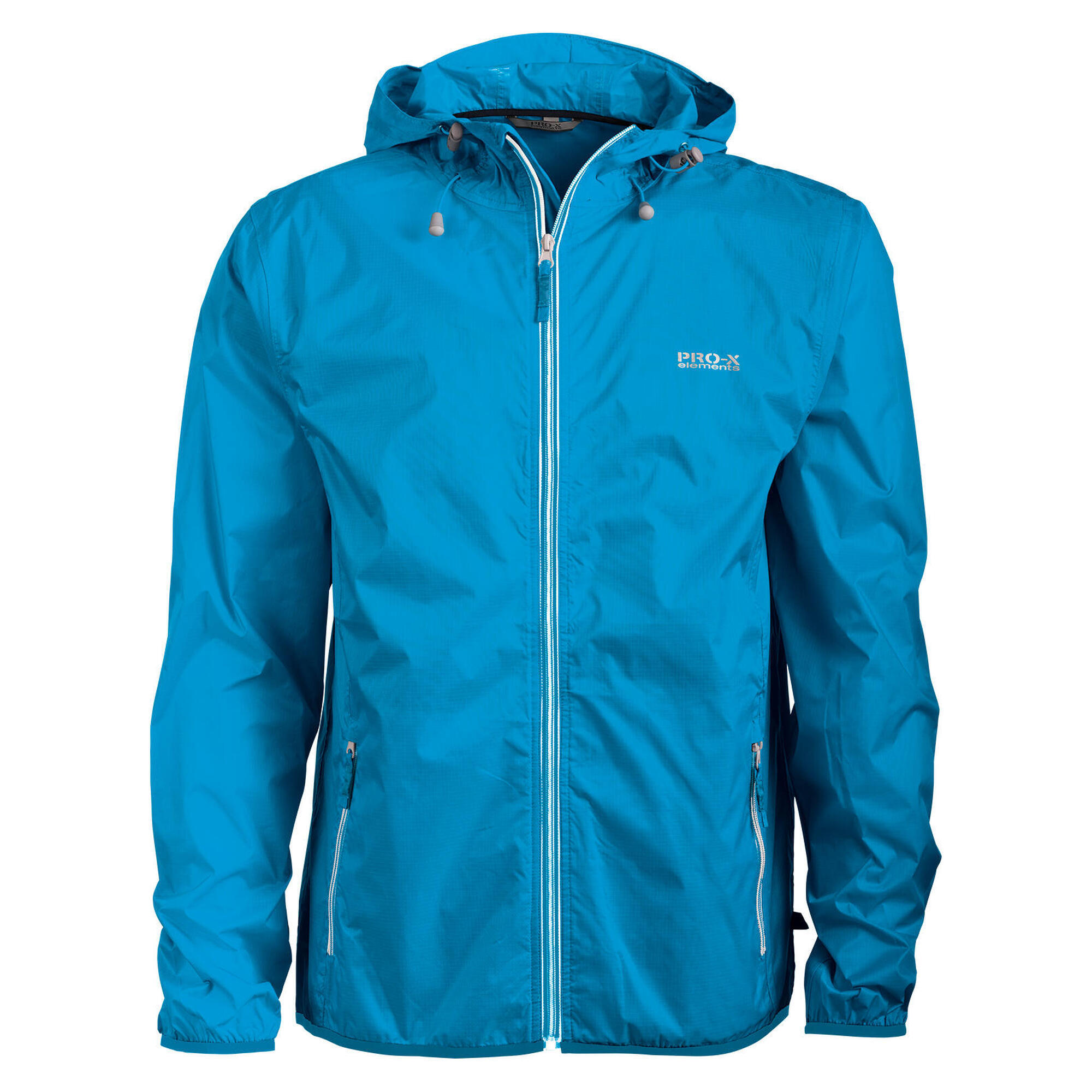 Pro-x Elements - Veste De Pluie Enfant Star Jr. Bleu Méthyle - Coupe-pluie - Bleu - Decathlon