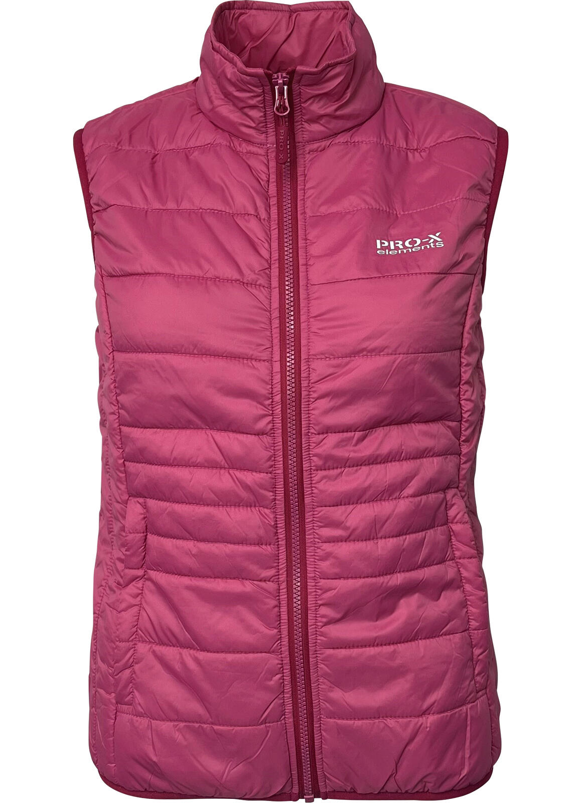 PRO-X ELEMENTS Women's Quilted Vest IRMA Wine Red