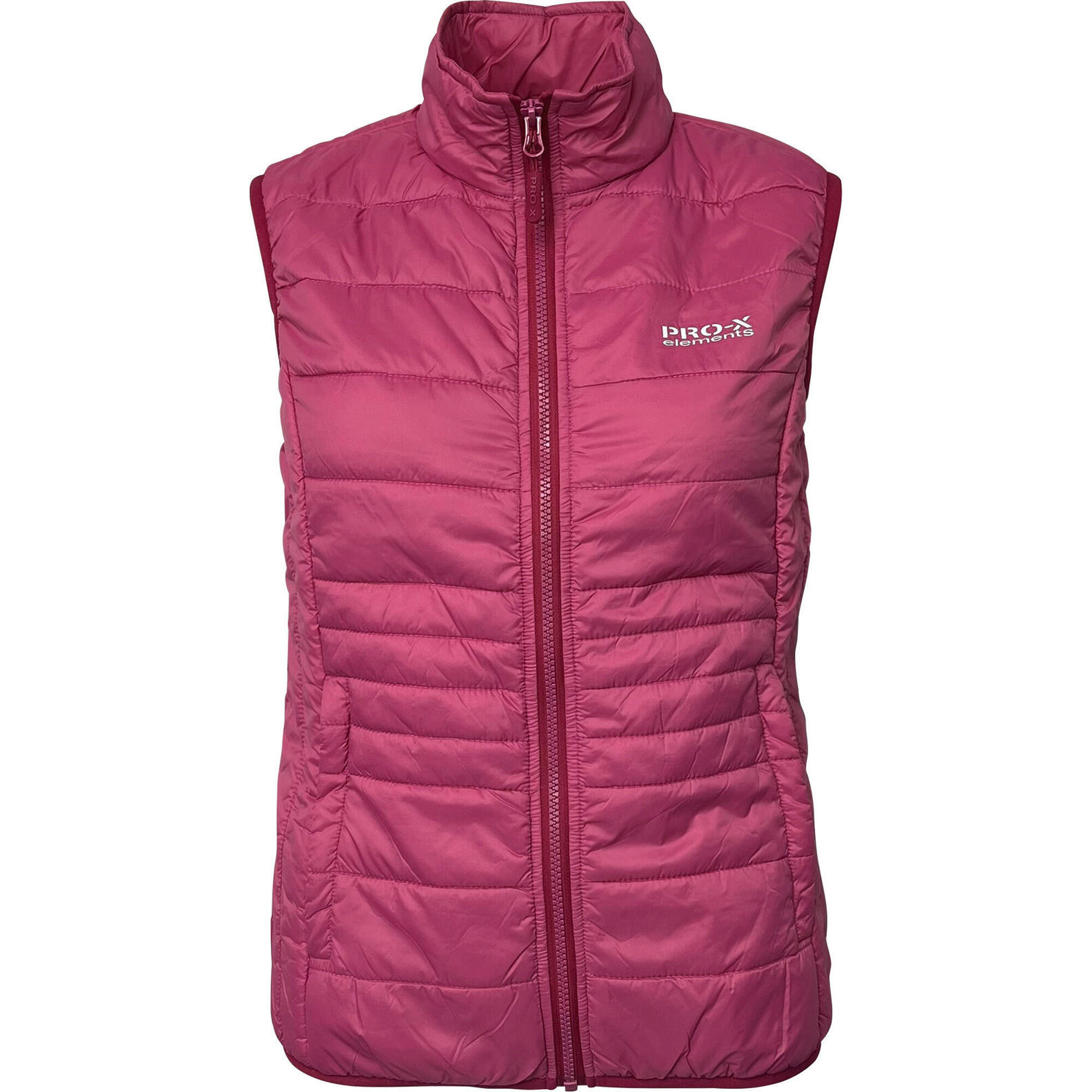 Pro-x Elements - Veste Matelassée Sans Manches Femme Irma Rouge Bordeaux - Coupe-pluie - Bordeaux|rouge - Decathlon