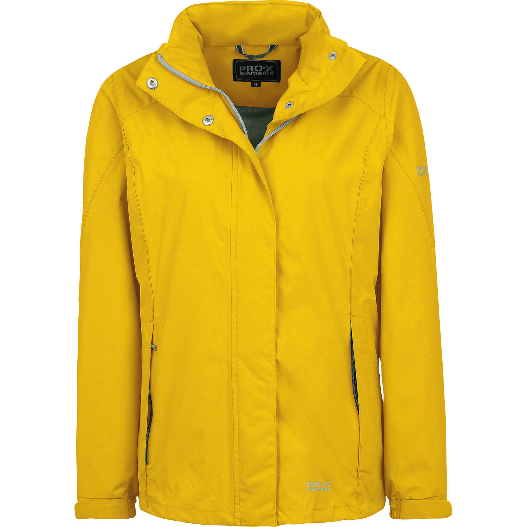 Pro-x Elements - Veste Fonctionnelle Femme Carrie Jaune Colza - Coupe-pluie - Jaune - 40 M - Decathlon