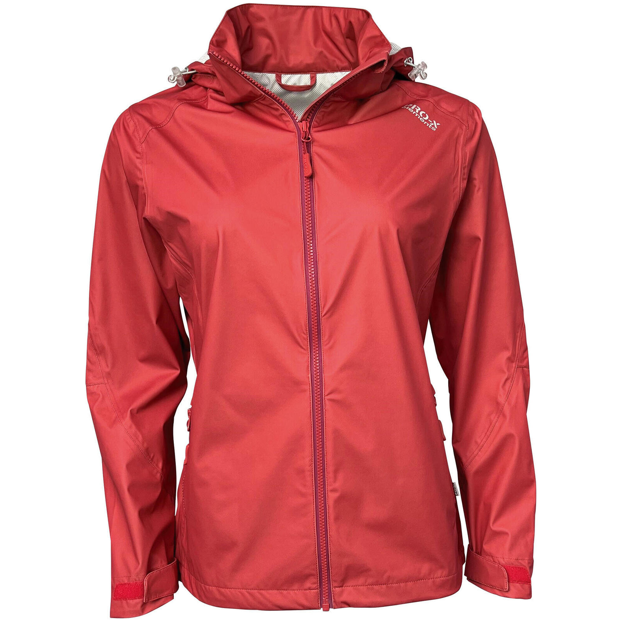 Pro-x Elements - Veste Stretch Femme Eva Rouge Cranberry - Coupe-pluie - Rouge - Decathlon
