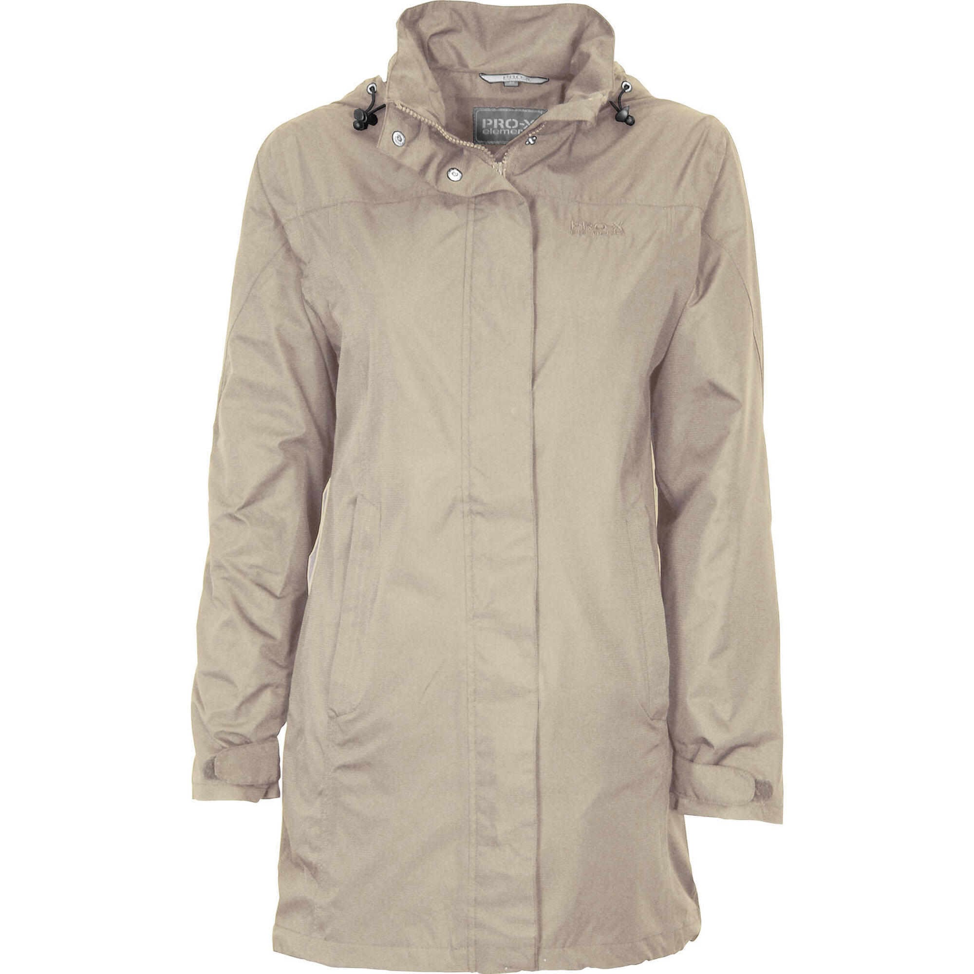 Pro-x Elements - Manteau De Pluie Femme Jenna Beige - Coupe-pluie - Beige - Decathlon