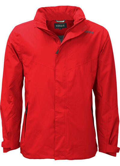 Veste fonctionnelle homme PHASE rouge rubis / anthracite