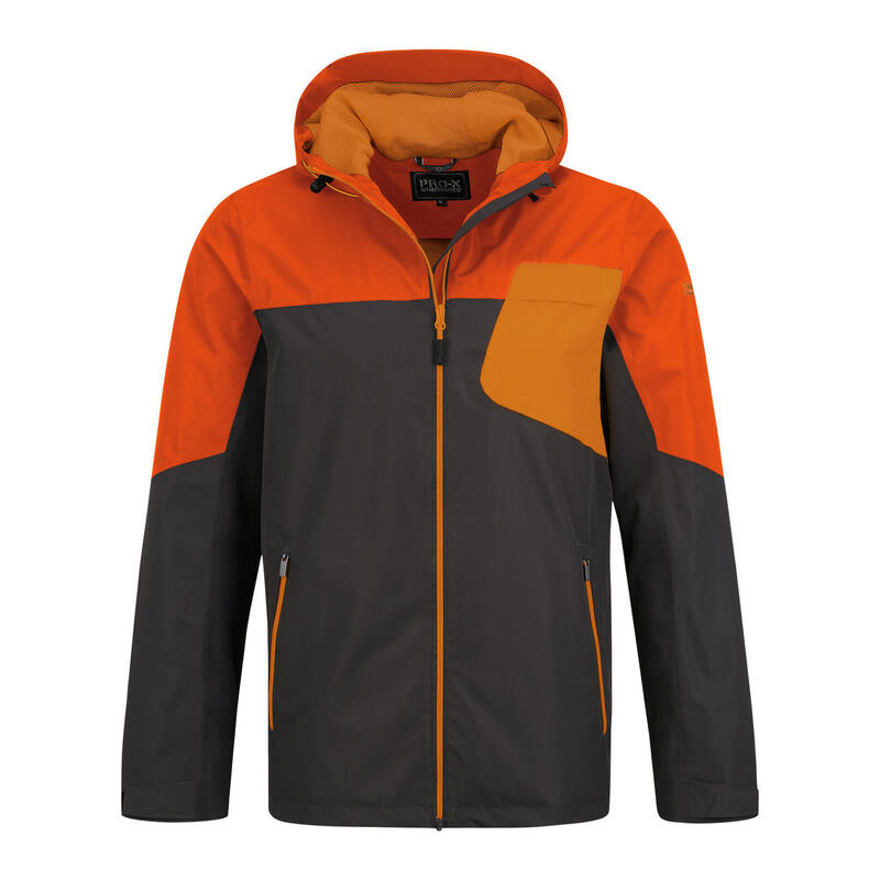 Herren Funktionsjacke MASON Anthrazit/ Orange