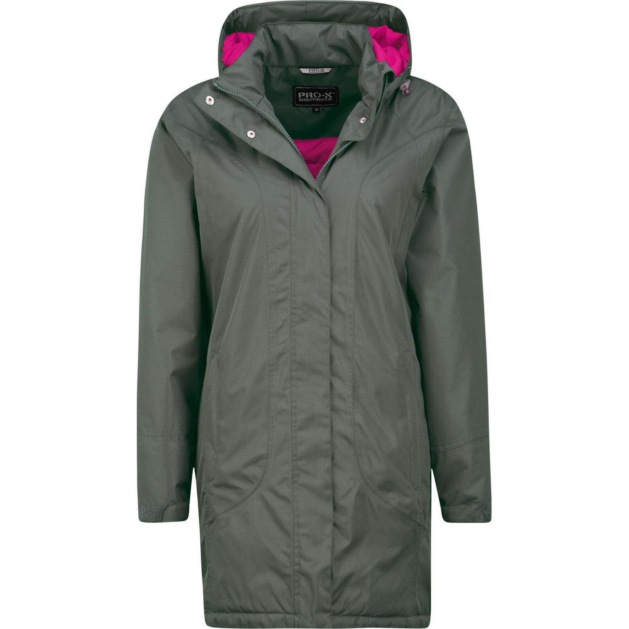 Women's raincoat CLAIRE Dark green