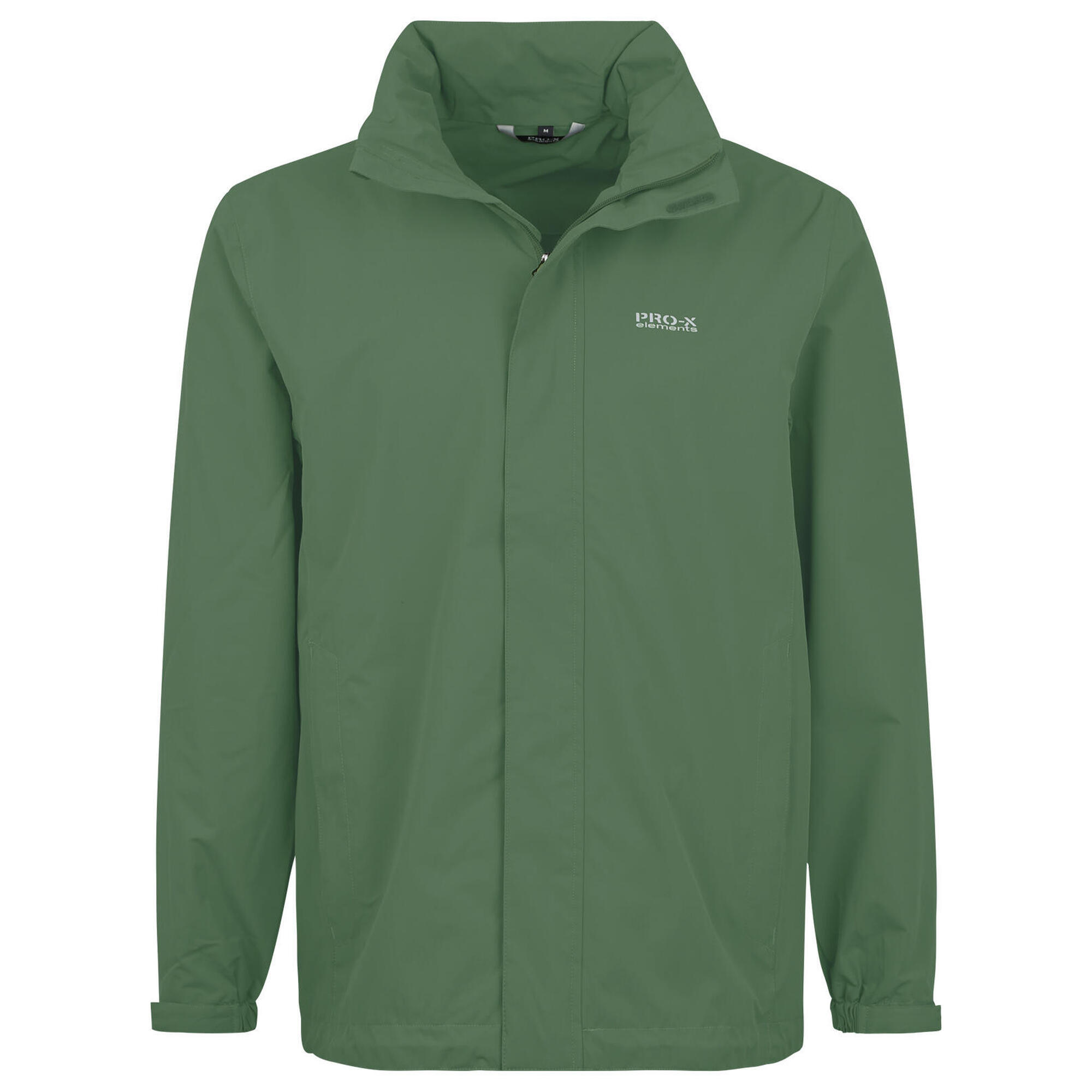 Pro-x Elements - Veste Fonctionnelle Homme Gerrit Vert Foncé - Coupe-pluie - Vert - Decathlon