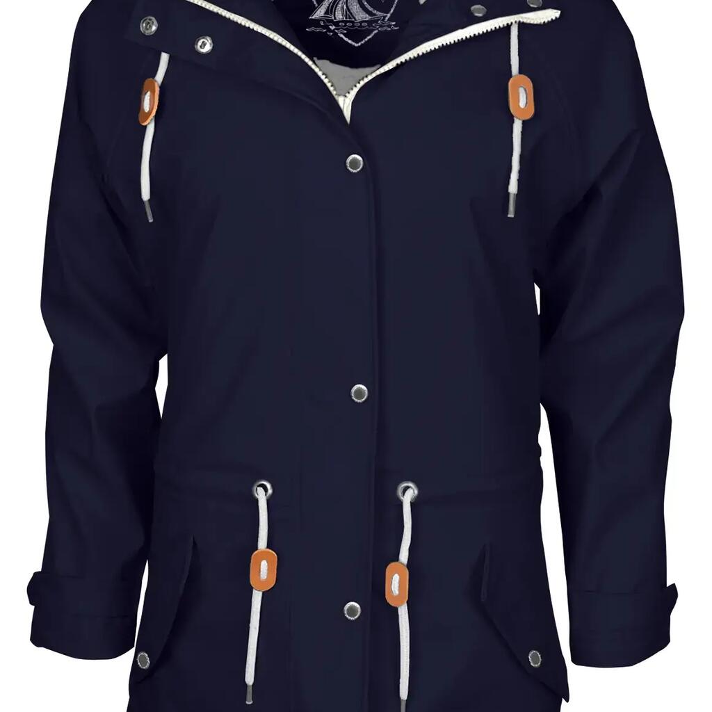 Women's Rain Jacket KIRA Navy Blue