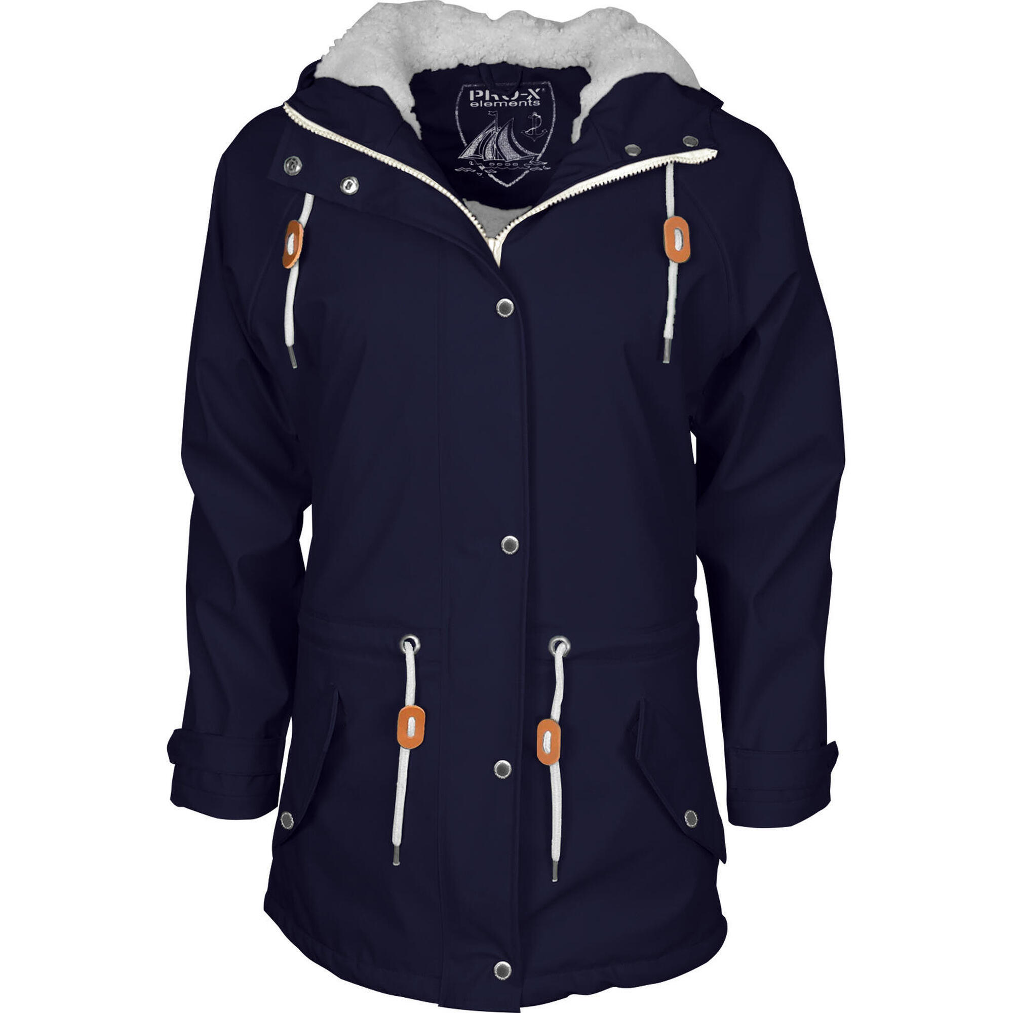 Pro-x Elements - Veste De Pluie Femme Kira Bleu Marine - Coupe-pluie - Bleu - Decathlon