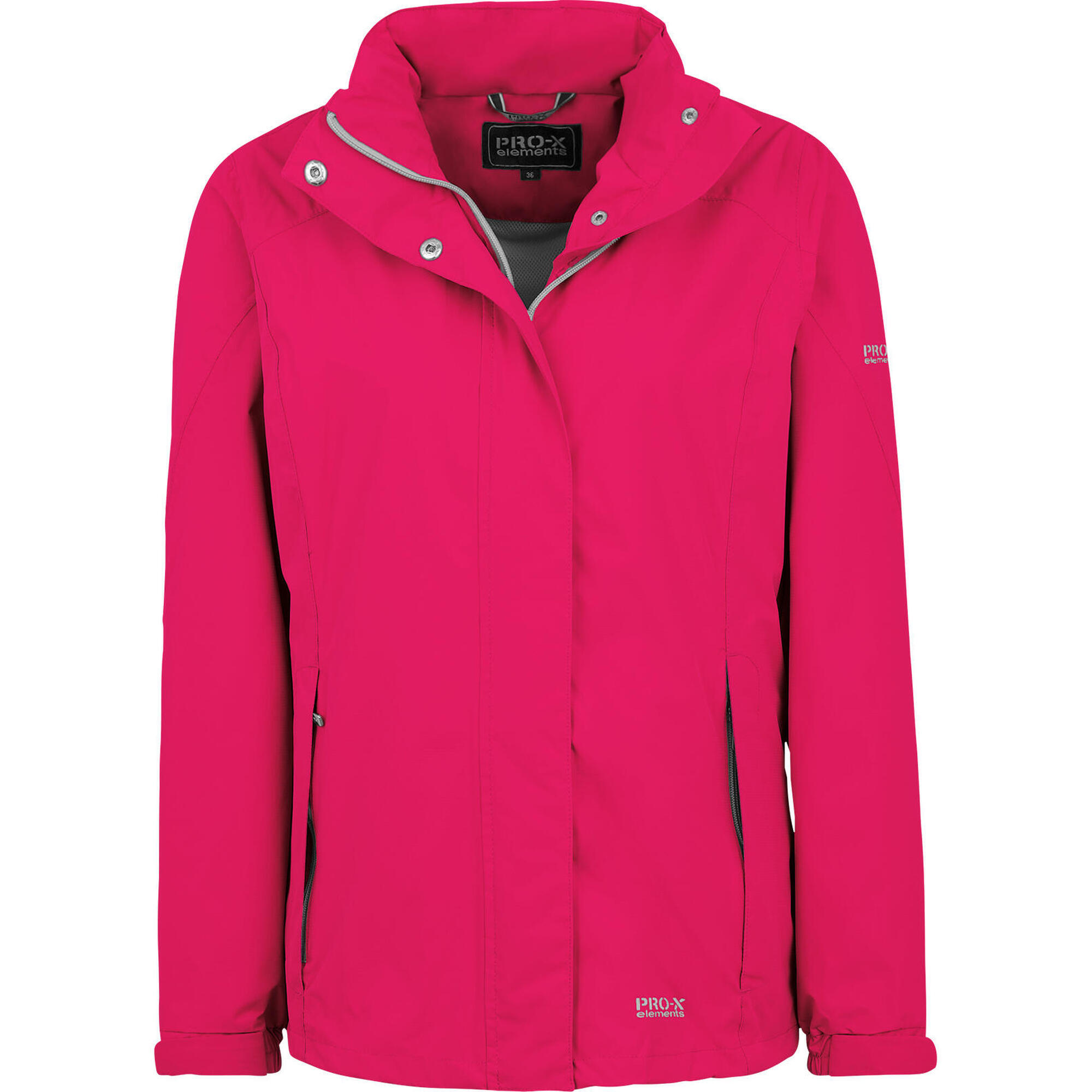 Pro-x Elements - Veste Fonctionnelle Femme Carrie Rouge Cerise - Coupe-pluie - Rose|rouge - Decathlon