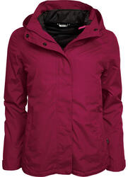 Veste 3 en 1 AGNES pour femmes cherry-rouge
