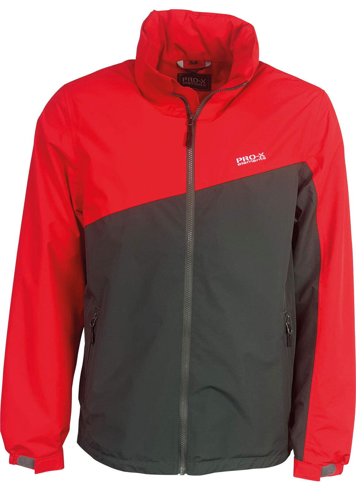 PRO-X ELEMENTS Herren Funktionsjacke AUGUST Rot/Anthrazit