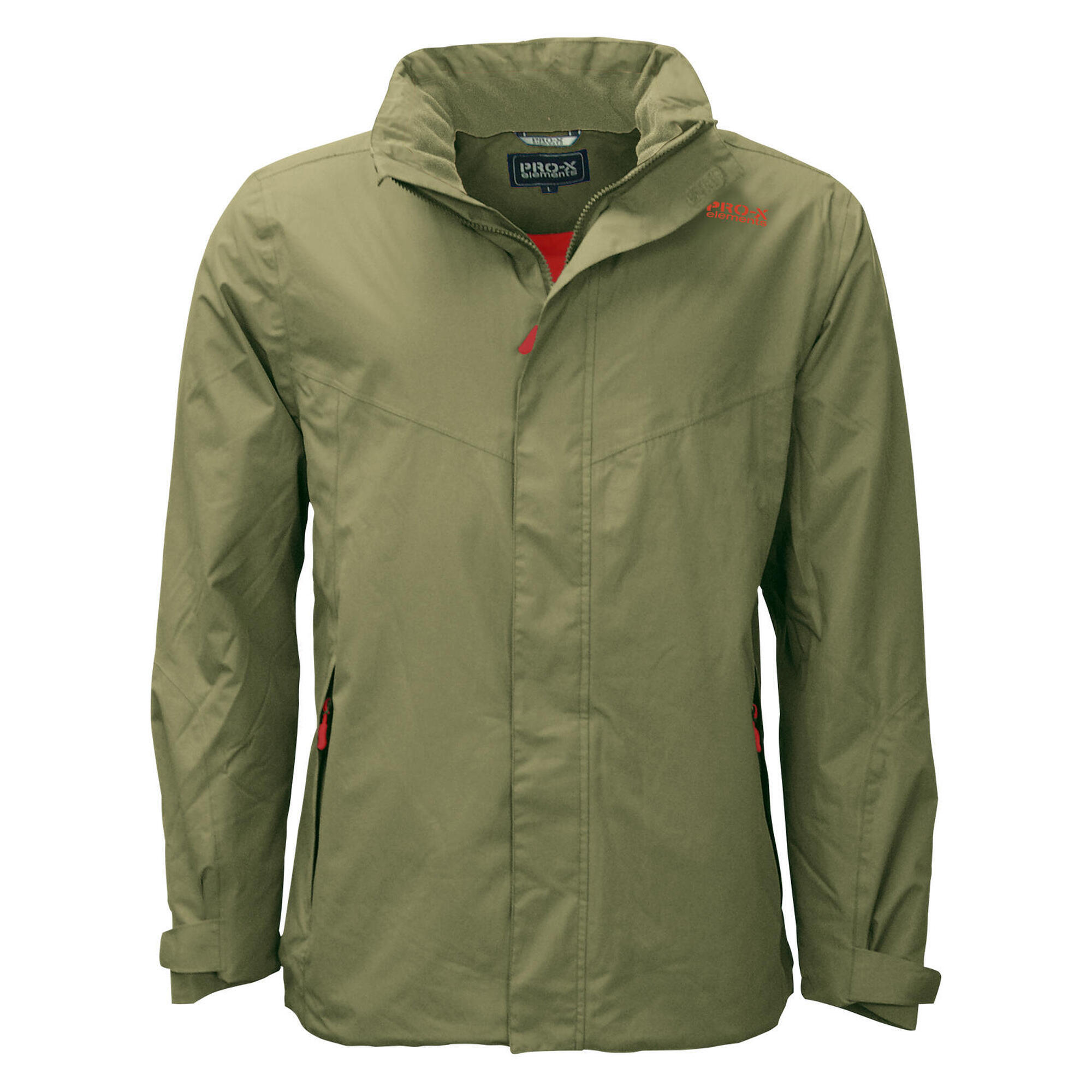 Pro-x Elements - Veste Fonctionnelle Homme Phase Vert Olive - Coupe-pluie - Decathlon