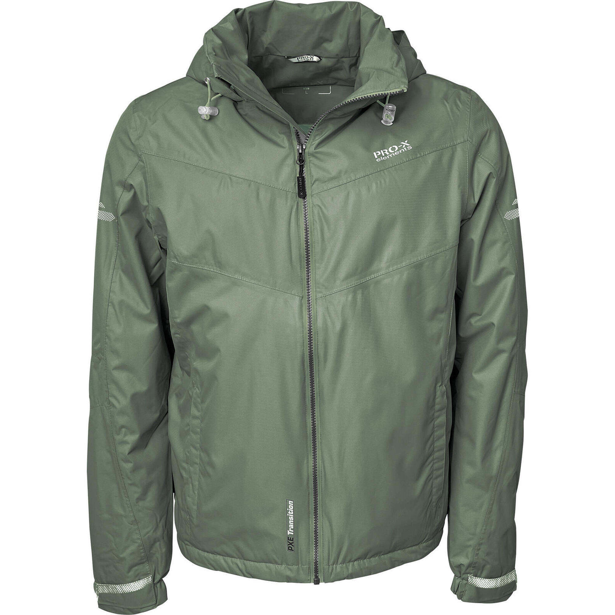 Pro-x Elements - Veste Fonctionnelle Homme Rolf Vert Foncé - Coupe-pluie - Vert - Decathlon