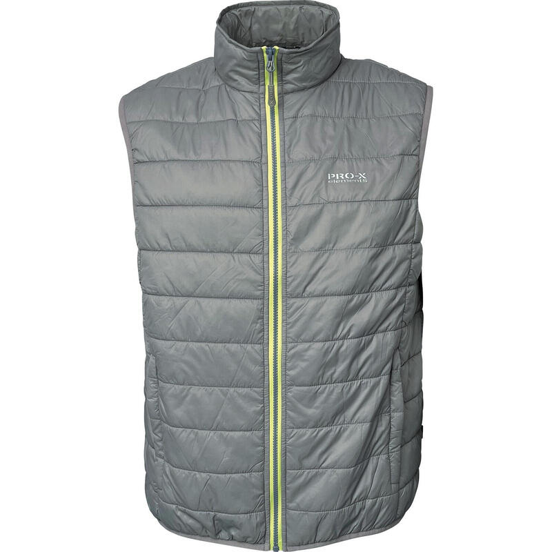 Gilet matelassé pour hommes HANS gris titane