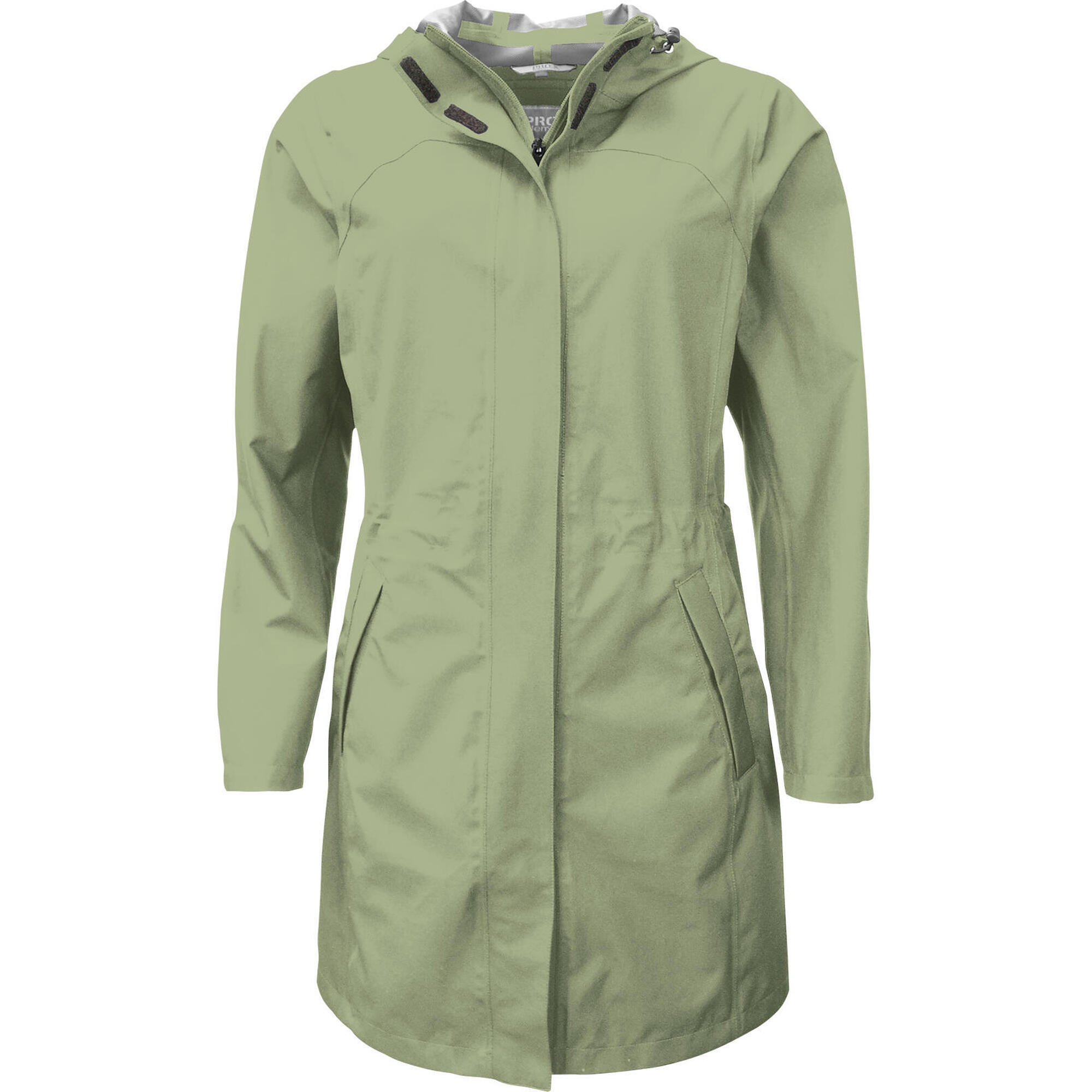 Pro-x Elements - Manteau De Pluie Pour Femme Zalina Vert Sauge - Coupe-pluie - Vert - Decathlon