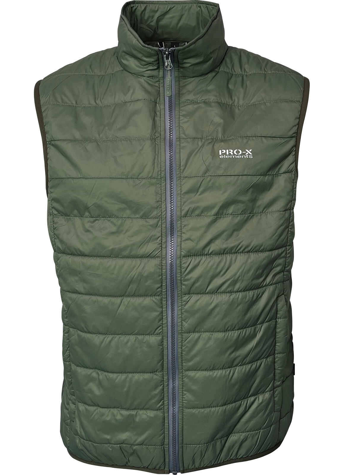 PRO-X ELEMENTS Herren Steppweste HANS Dunkelgrün